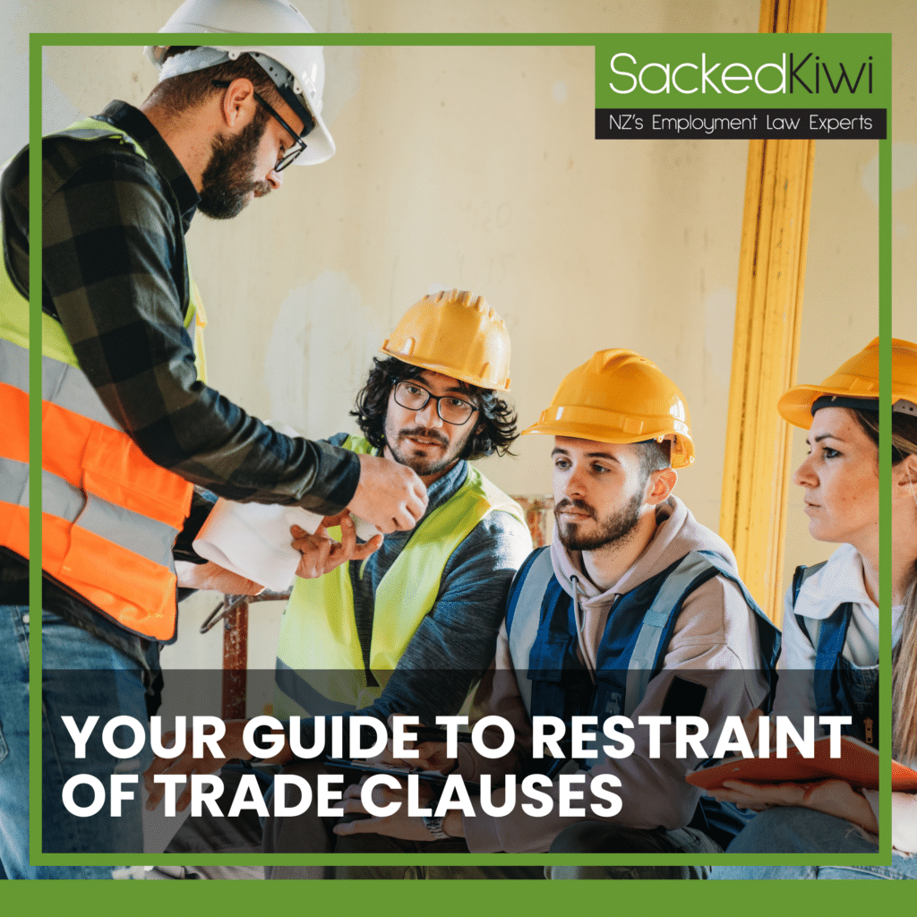 Your Guide to Restraint of Trade Clauses Sacked Kiwi